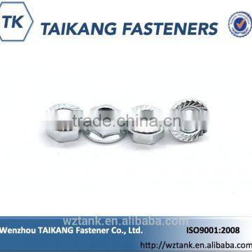 High quality Made in china Zink Non-slip Flange Nut