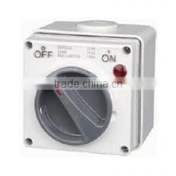 ip rating 66 250/500V 10-63A electrical industrial rotary action modern PC waterproof outdoor lighting switch