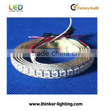 WS2812B with IC memory card led digital flexible strip non-waterproof with 5v CE&Rohs