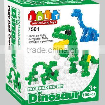 BNE100829 dinosaur block 100pcs DIy Educational toys building block set