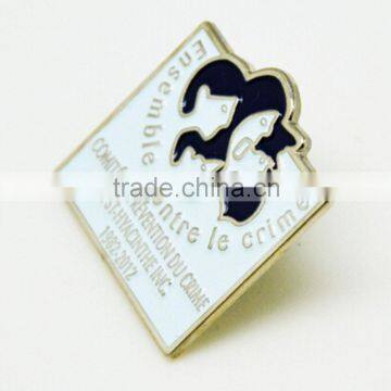 Zinc alloy anniversary Lapel Pin