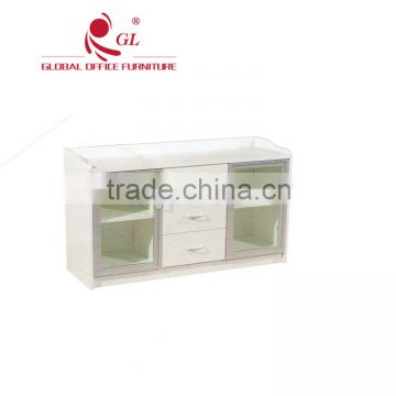 hot sale lockable glass cabinets storage