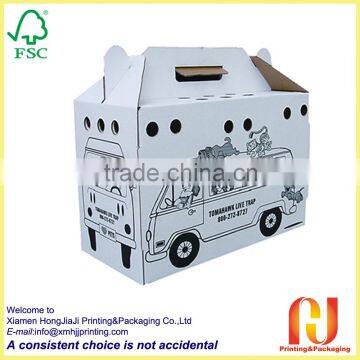 customized folding paper box with die-cut handle                        
                                                Quality Choice