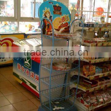 drink shelving , drink display stand (supermarket rack)