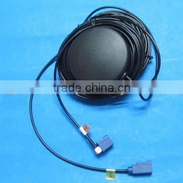 Combination GPS GSM Antenna with straight fakra / right angle