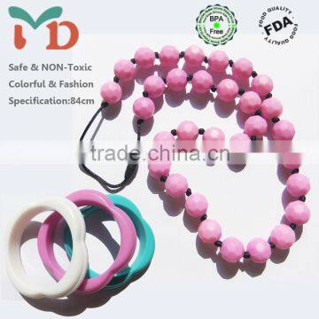 China Manufacturer BPA Free Food Grade Silicone Beads and Jewelry Making