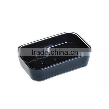 Rectangular Plastic Black Soap Dish Black Slate Soap Dish