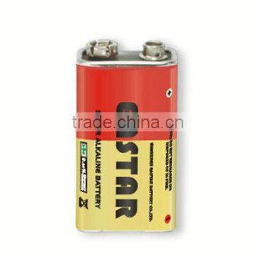 6lr61 9V primary battery alkaline dry battery cells