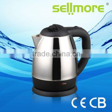 Classic stainless steel electric kettle (CE.CB.RoHs)