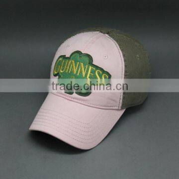2015 PROMOTIONAL APPLIQUE EMBROIDERY CHILDREN GIRL'S SPORTS CAPS