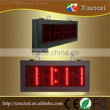 Outdoor red color LED time sign/gas price sign with remote control