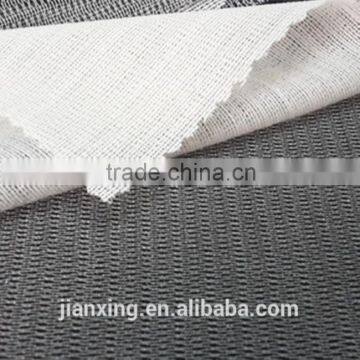 Hot sale fusible knitted woven interlining for garment