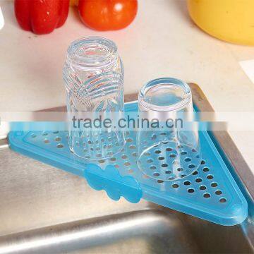 Kitchen storage Fashion portable plastic drain rack store shelves storage box bowl cup Shelves Stands Dish Rack