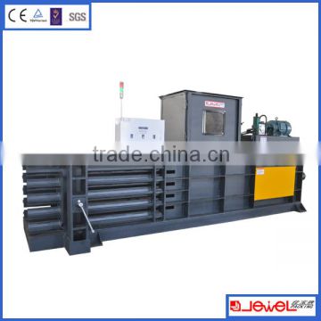 Hydraulic cardboard bailing press machine