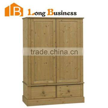 LB-DD3055 New Design Bedroom Solid Wood Wardrobe Designs, wardrobe designs for bedroom