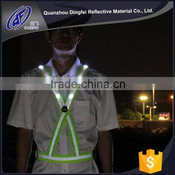 Hot Selling High Visibility Reflective LED Vest For Biking