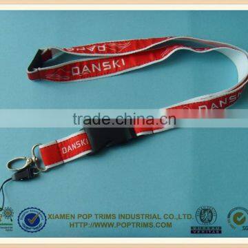 Polyester Woven Logo Lanyard photo-3