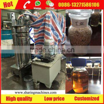 2016 most popular sesame seeds oil press machine for sale