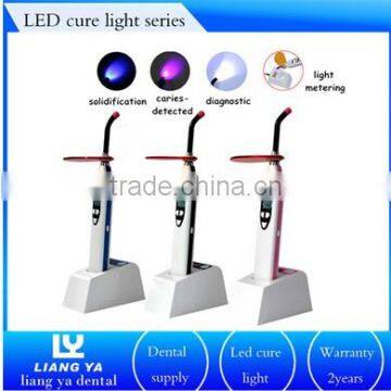 Wireless dental curing light machine with photometer cure light unit dental