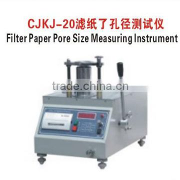 The filter aperture measuring instrument