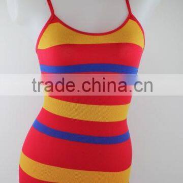 Hot sell colorful Ladies' Condole belt vest