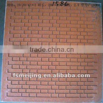 Moulding plastic for glass mosaic