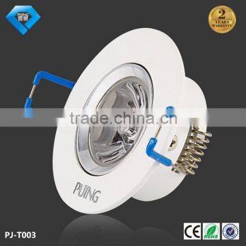 Good price !!!! 1W high lumen aluminum LED ceiling downlight with CE and Rohs