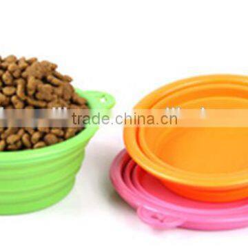 100% food grade silicone collapsible silicone bowls