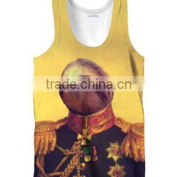 Good Quality Sublimation cheap wholesale men tank tops