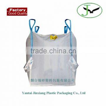 100% pp woven big bag pp woven bulk bag pp container bag for lime with inner corner low factory price in shandong