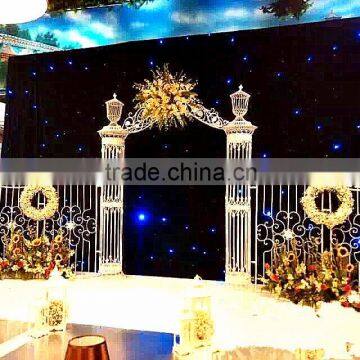 Wedding stage decoration flower backdrop for sale creative door decorations