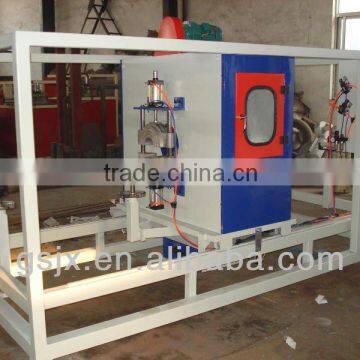 PE PVC HDPE Electric Tube Cutter Machine