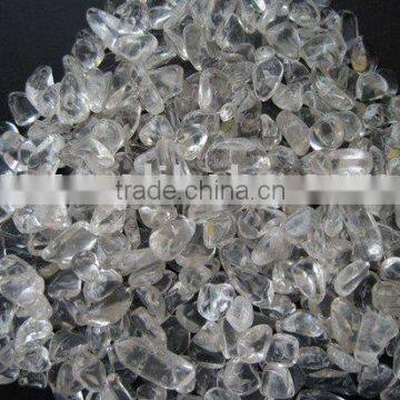 Natural Clear Quartz Crystal High Polished Tumbled Stone