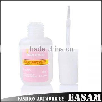 10g nail art glue,nail glue for nail decoration with brush