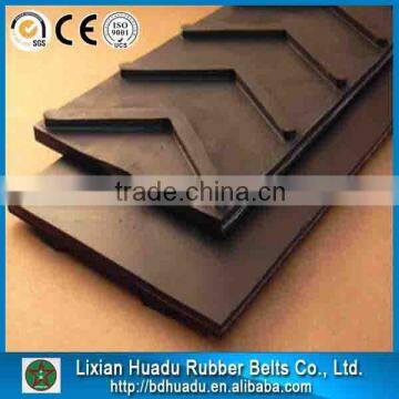 chevron V rubber conveyor belt