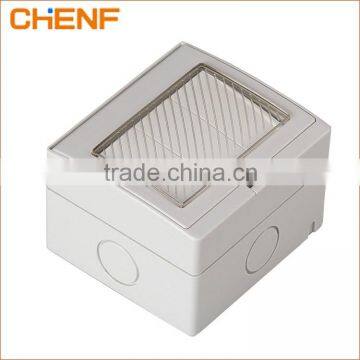 CHENF IP55 New Generation National switch 110-250V 16A ABS/PC Socket wall waterproof switch with cover for bathroom kitchen