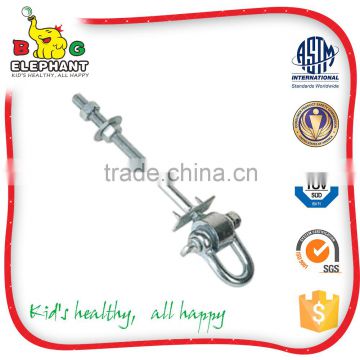 metal white galvanised swing hook