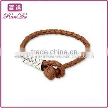 Brown Leather Bracelets With a Knot Friendship Bracelets 2016