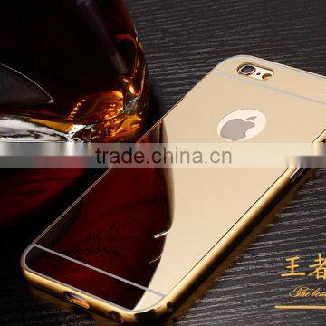 Gold Luxury for Iphone 6/5/5s/5cAluminum Metal Case Acrylic Back Aluminum Bumper photo-5
