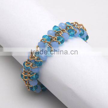 Charm Womens Bracelet Ethnic Gold Resin Jewelry Beads photo-5