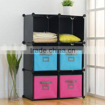 2015 cheapest cube storage with fabric drawer