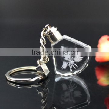 Wholesale custom car crystal key ring