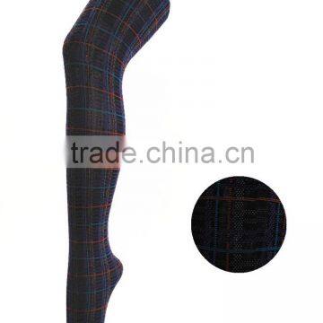 ladies warm thickening jacquard grey and black flowers tatoo women sexy fashion tights/pantyhose