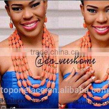 Wholesale African Costume Long Chain Jewelry Set Bridal Jewelry Sets photo-3