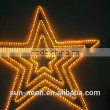 hot sales Led christmas Rope Star Motif Light