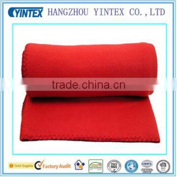 Polyester fleece blanket