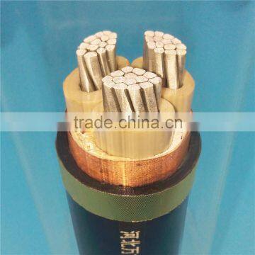 Low Voltage Aluminum Conductor PVC insulated 4 core 95mm power cable