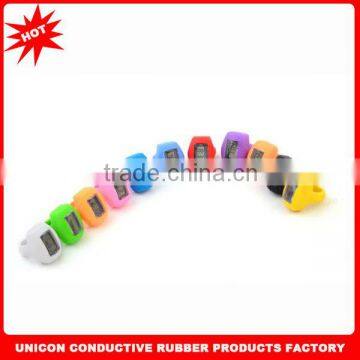 China wholesale newest silicone digital watch ring