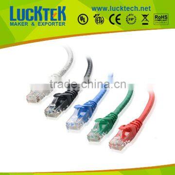 various colours of the network cable RJ45 patch cords with TIA/EIA 568C.2 standard