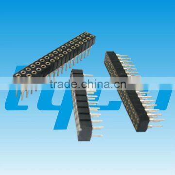 2.54mm Double Row Solder Type SIP Socket